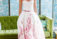 Brautkleid mit Farbe – toller Kirschblütendruck & Taschen – Yoki