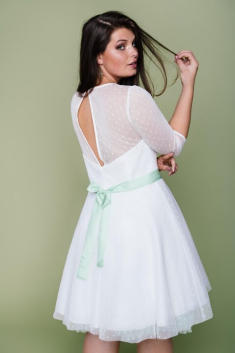 Seidenband Mint Hochzeit KUESSdieBRAUT