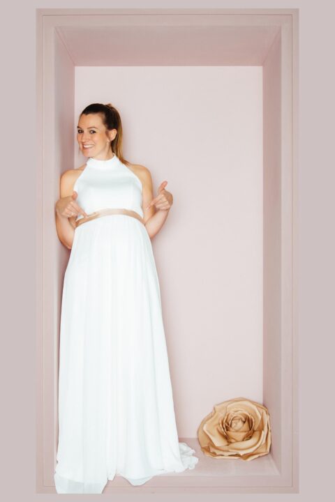 Seidenband Powder Hochzeit KUESSdieBRAUT