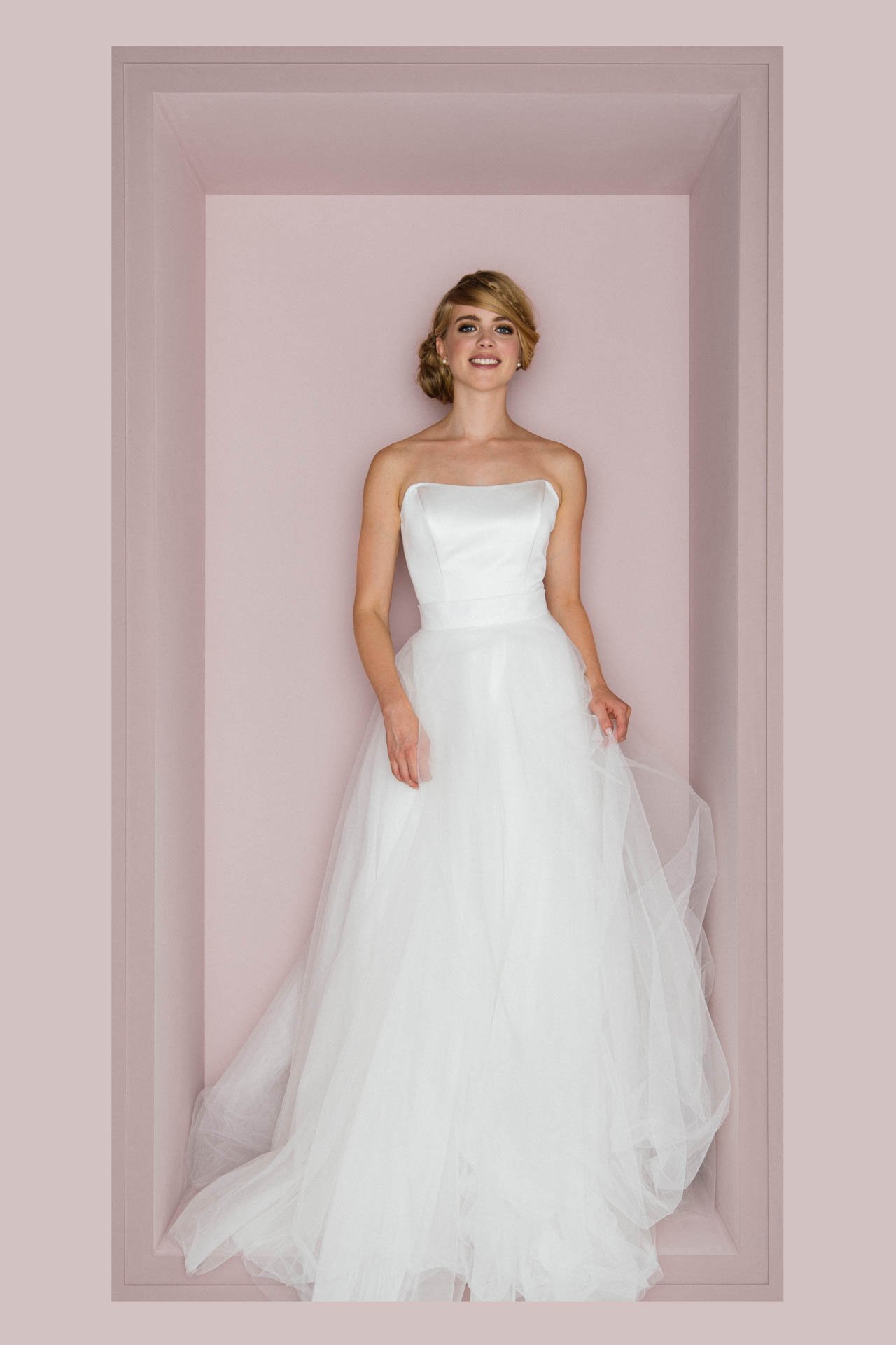 150cm Weiß Einfach Zwei Schicht Tüll Hochzeit Braut AccessorRSDE