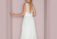 Boho Hochzeitskleid – fließend zart mit Spitzenträgern – Amaia