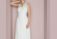 Vintage Hochzeitskleid mit Spitzenträgern & tollem Rücken – Priska
