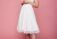 Brautkleid knielang – Petticoat Spitzenkleid mit V-Ausschnitt – Gitti
