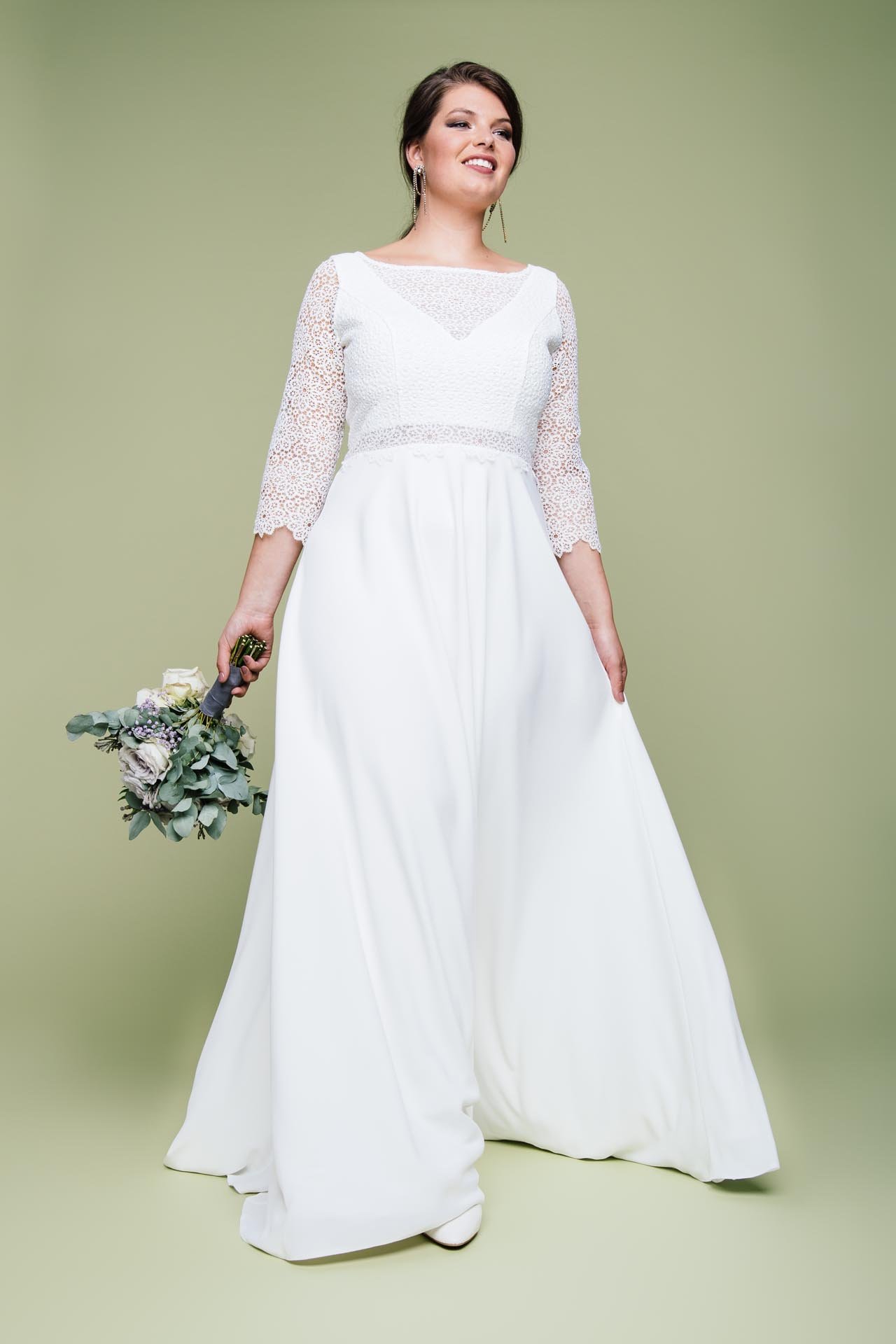 Brautkleider große Größen | coole Plus Size Brautmode entdecken