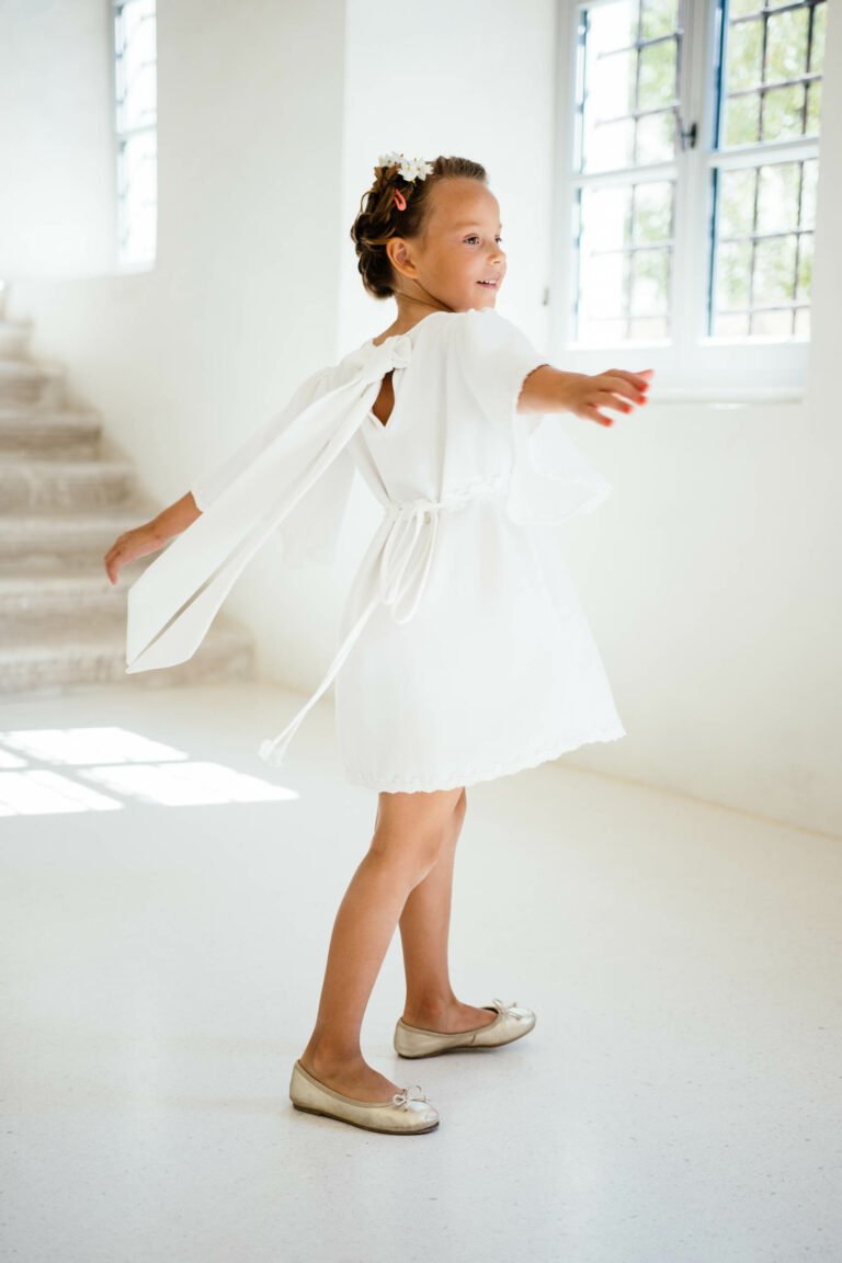 Nachhaltiges Kinderkleid zum Tanzen