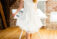 Kurzes Brautkleid mit Baumwolle in wunderschöner Bio Qualität – crazy & cool – Imani
