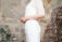 Brautkleid Mini für’s Standesamt – high waist Minirock S-1058 betont schöne Beine