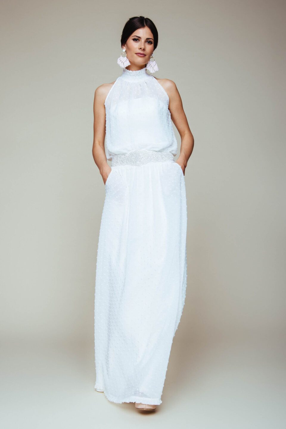 New Boho Hochzeitskleid mit Taschen