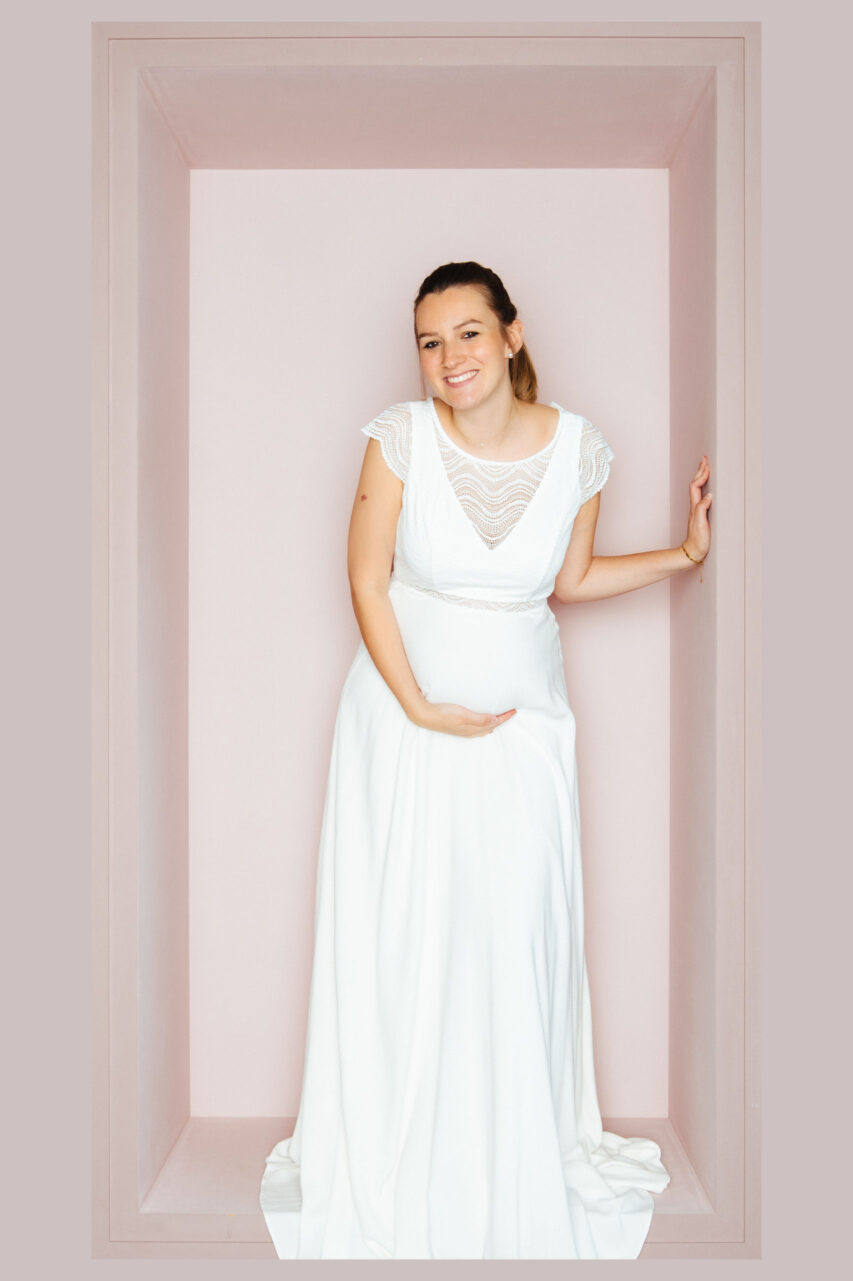 Hochzeit mit Babybauch